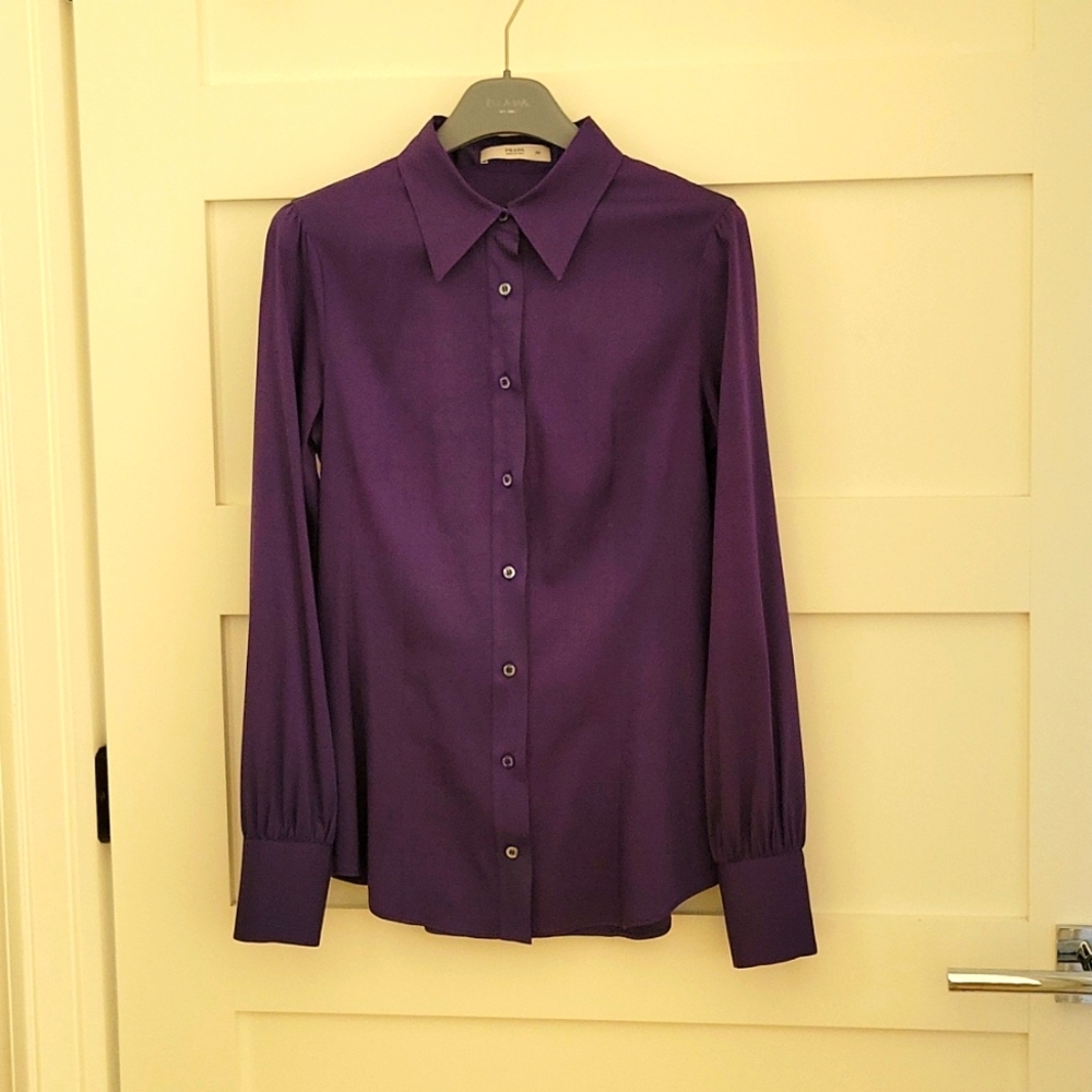 Prada Women's Silk Shirt(38, XS)